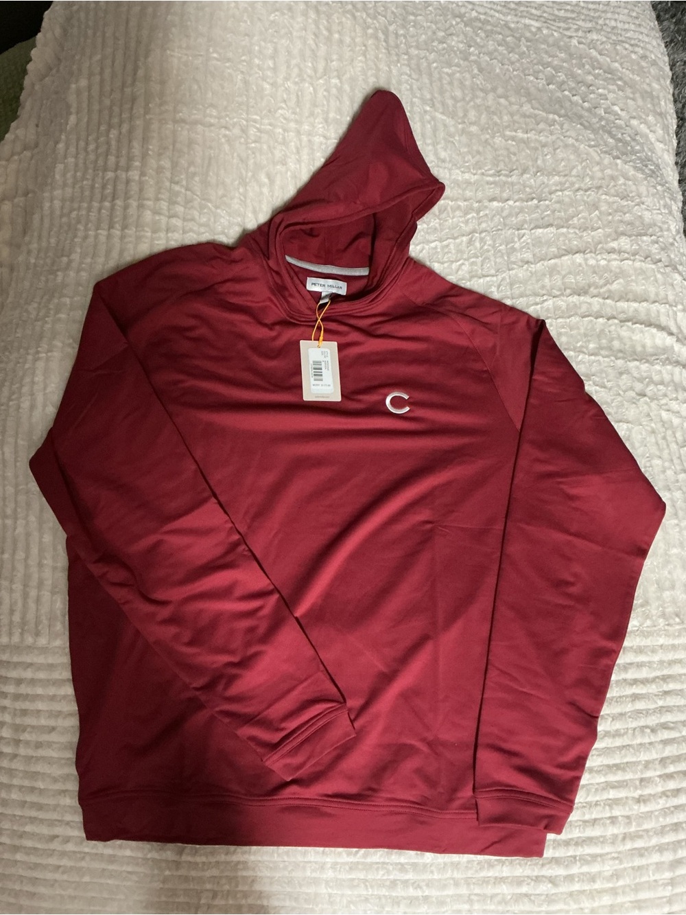 Peter Millar Pine Performance Hoodie [style# ME0CEK45] NWT Medium #Peter Millar